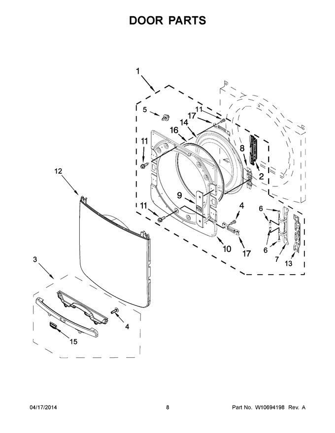 Diagram for MGD3100DW0