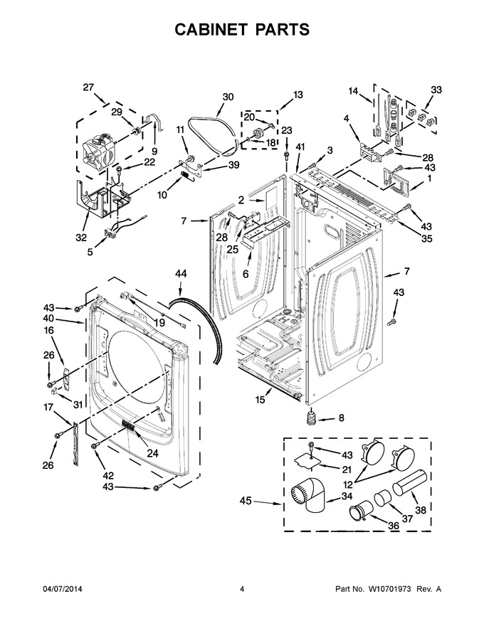 Diagram for MED5100DW0