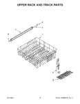 Diagram for 10 - Upper Rack And Track Parts