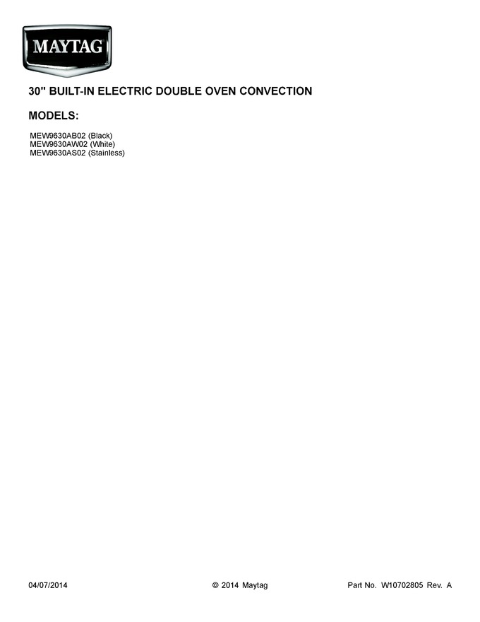 Diagram for MEW9630AS02