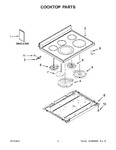 Diagram for 02 - Cooktop Parts