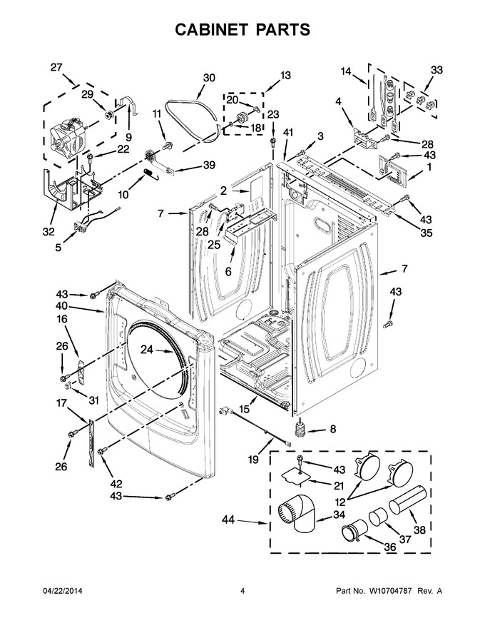 Diagram for MED4100DW0