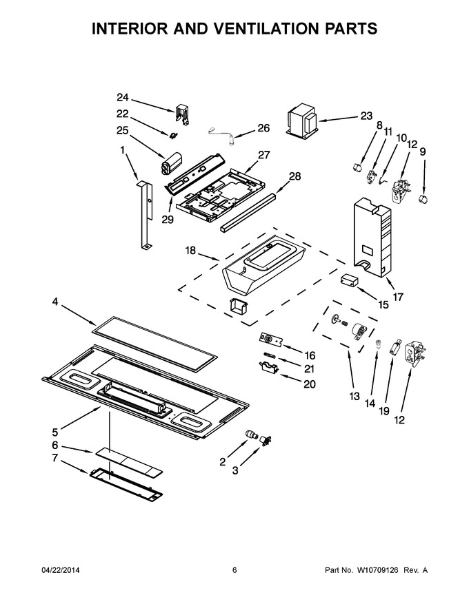 Diagram for YAMV1160VAB5