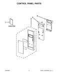 Diagram for 02 - Control Panel Parts