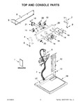 Diagram for 02 - Top And Console Parts