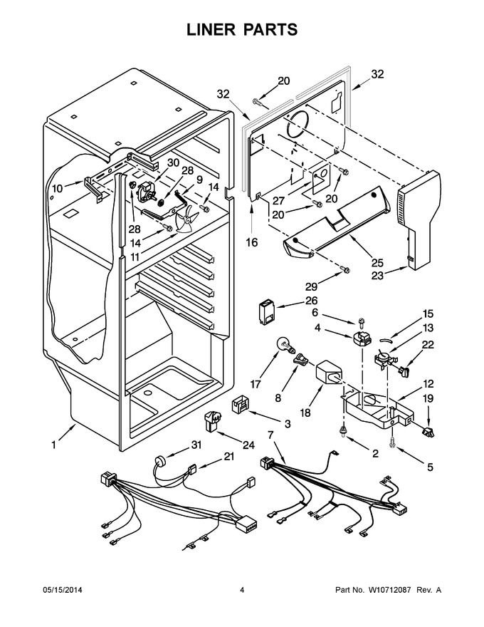 Diagram for A4TXCGFBW01