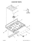 Diagram for 02 - Cooktop Parts