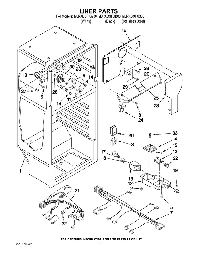 Diagram for M8RXDGFXW00