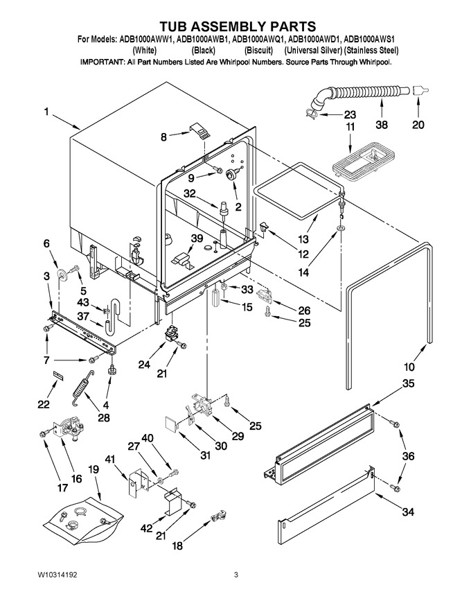 Diagram for ADB1000AWQ1