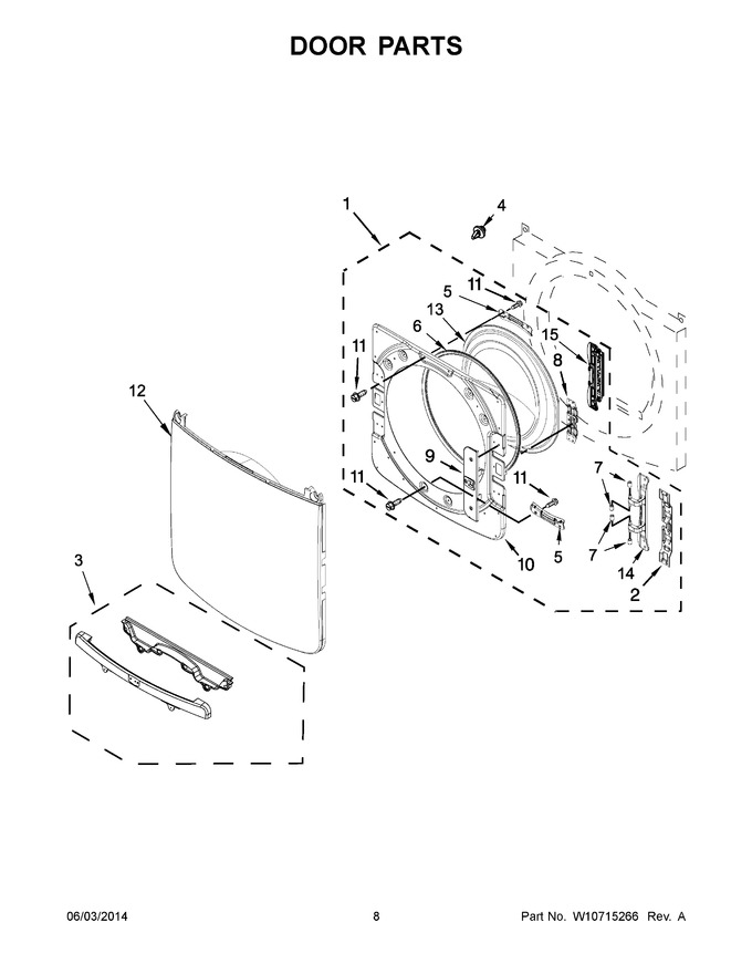 Diagram for YMED8100DW0