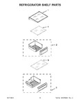 Diagram for 07 - Refrigerator Shelf Parts