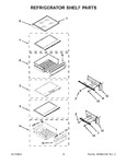 Diagram for 07 - Refrigerator Shelf Parts