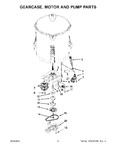 Diagram for 05 - Gearcase, Motor And Pump Parts