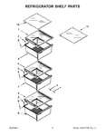 Diagram for 04 - Refrigerator Shelf Parts