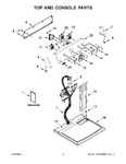 Diagram for 02 - Top And Console Parts