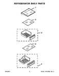 Diagram for 07 - Refrigerator Shelf Parts