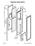 Diagram for 10 - Freezer Door Parts