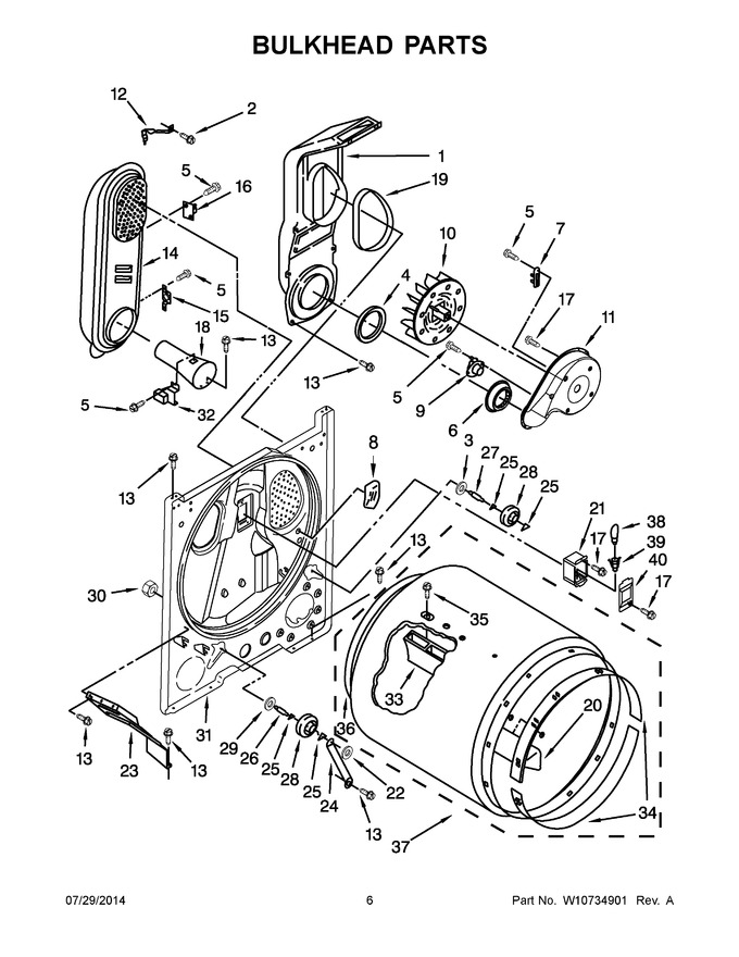 Diagram for MGDX500BW2