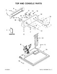 Diagram for 02 - Top And Console Parts