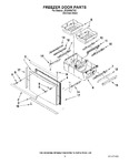 Diagram for 09 - Freezer Door Parts