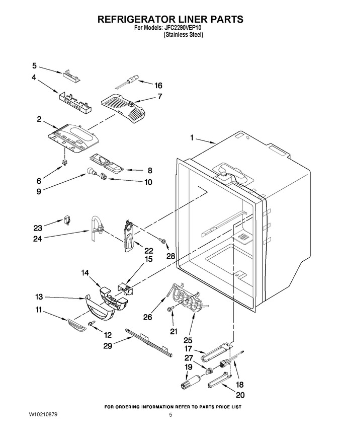 Diagram for JFC2290VEP10