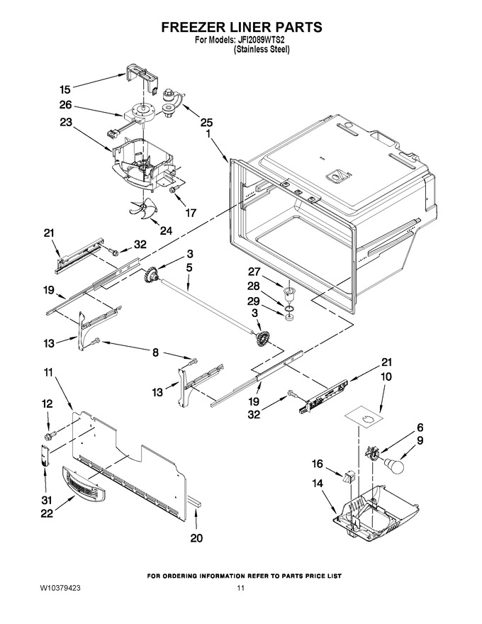 Diagram for JFI2089WTS2