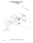 Diagram for 08 - Dispenser Front Parts