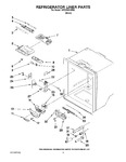 Diagram for 03 - Refrigerator Liner Parts