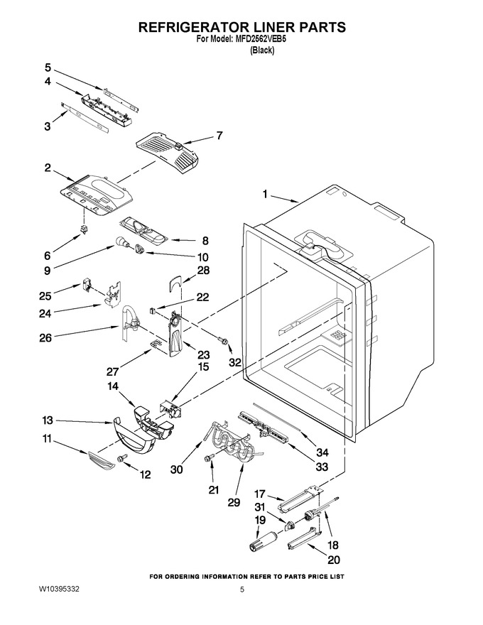 Diagram for MFD2562VEB5