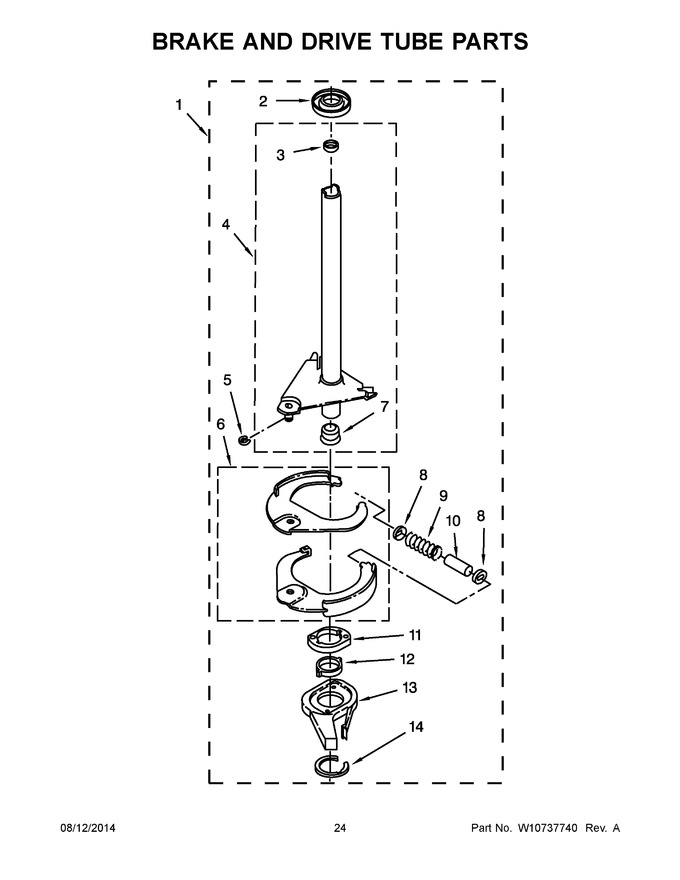 Diagram for MET3800XW2