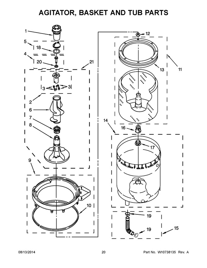 Diagram for YMET3800XW2