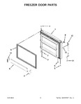 Diagram for 05 - Freezer Door Parts