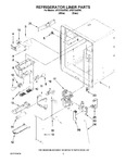 Diagram for 02 - Refrigerator Liner Parts