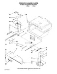 Diagram for 06 - Freezer Liner Parts