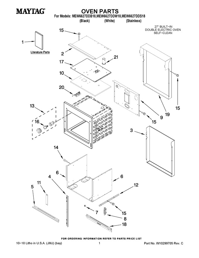 Diagram for MEW6627DDS18