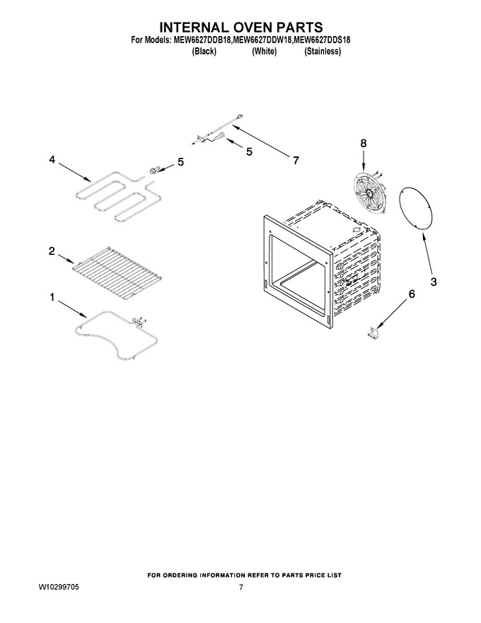 Diagram for MEW6627DDW18