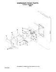 Diagram for 08 - Dispenser Front Parts