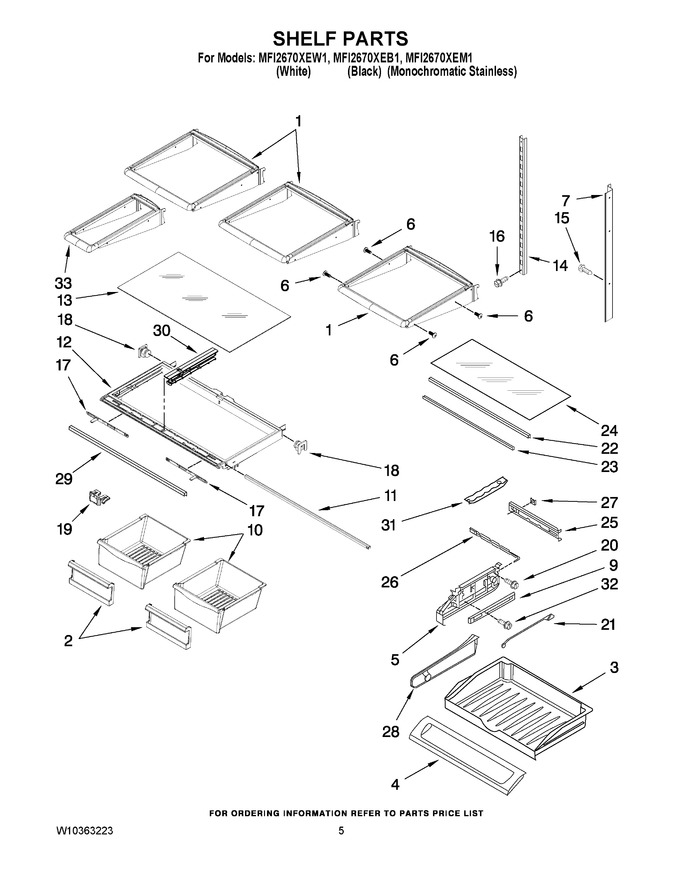 Diagram for MFI2670XEW1