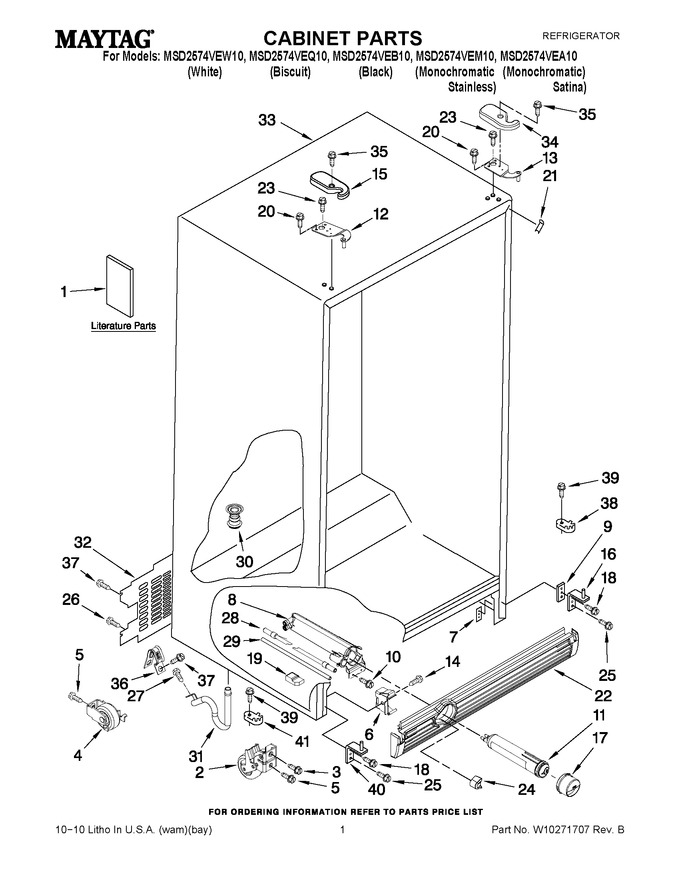 Diagram for MSD2574VEM10