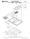 Diagram for 01 - Cooktop Parts