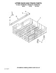 Diagram for 09 - Upper Rack And Track Parts