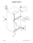 Diagram for 02 - Cabinet Parts