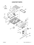 Diagram for 02 - Cooktop Parts