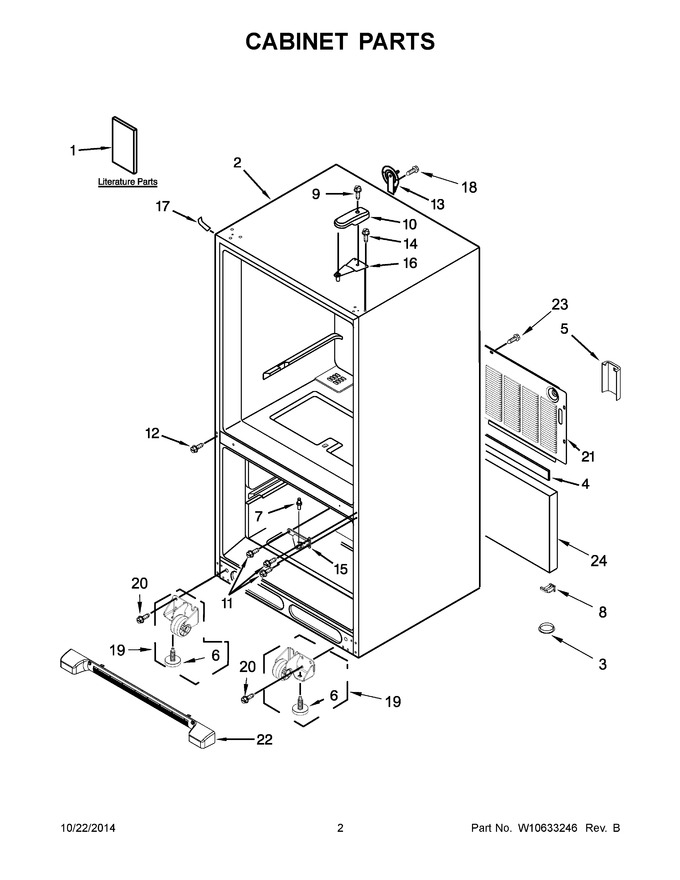 Diagram for MBL2258XES6