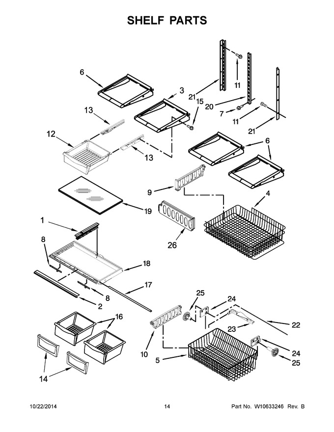 Diagram for MBR2258XES6