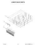 Diagram for 11 - Lower Rack Parts