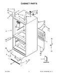 Diagram for 02 - Cabinet Parts