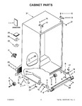 Diagram for 02 - Cabinet Parts