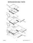 Diagram for 04 - Refrigerator Shelf Parts