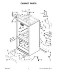 Diagram for 02 - Cabinet Parts